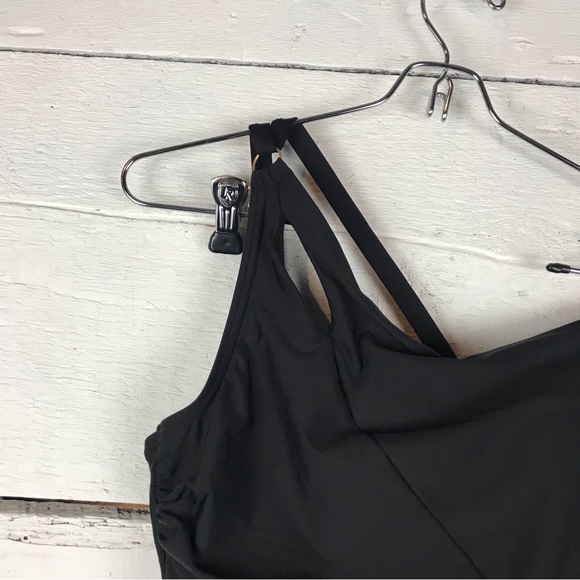 Lands end one shoulder one piece swimsuit - Picture 4 of 7